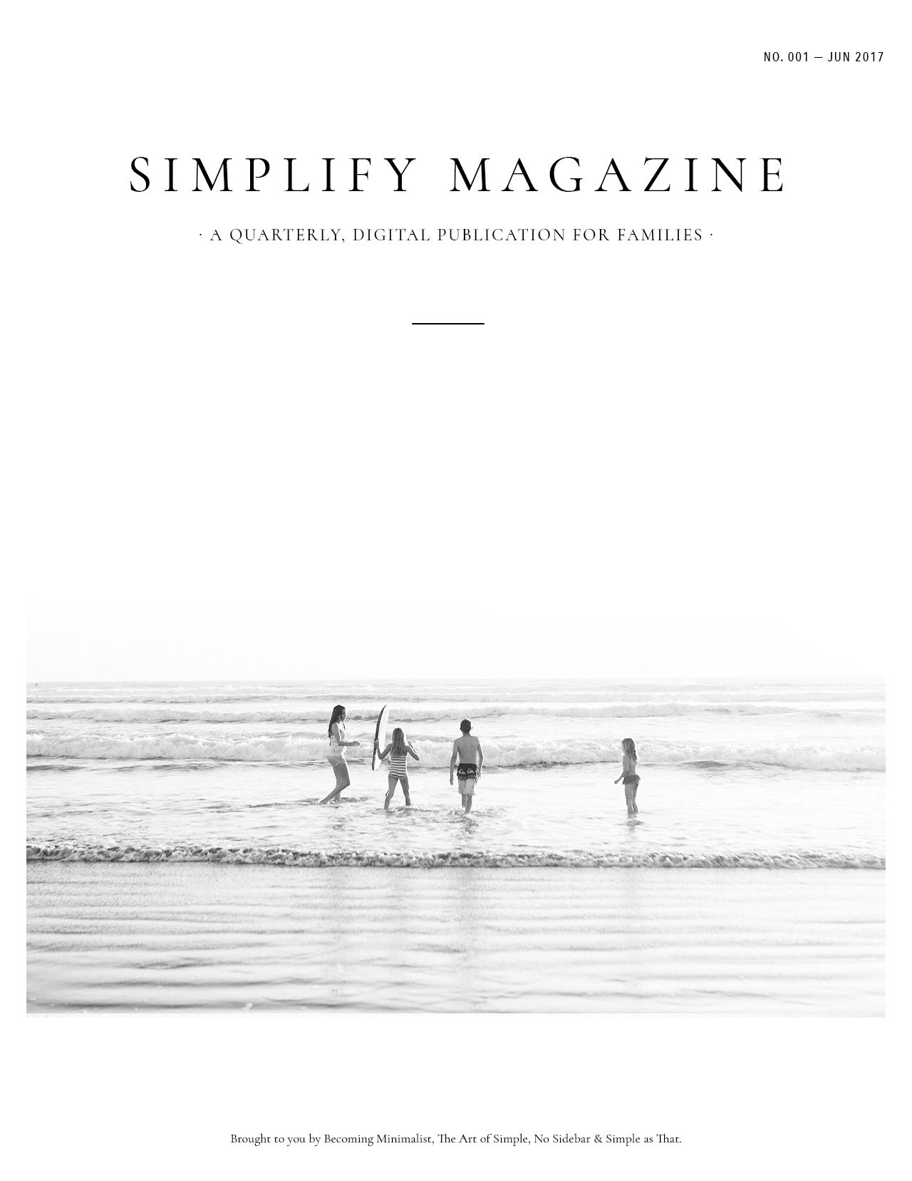 Simplify Magazine Issue 1 - Joy & Happiness
