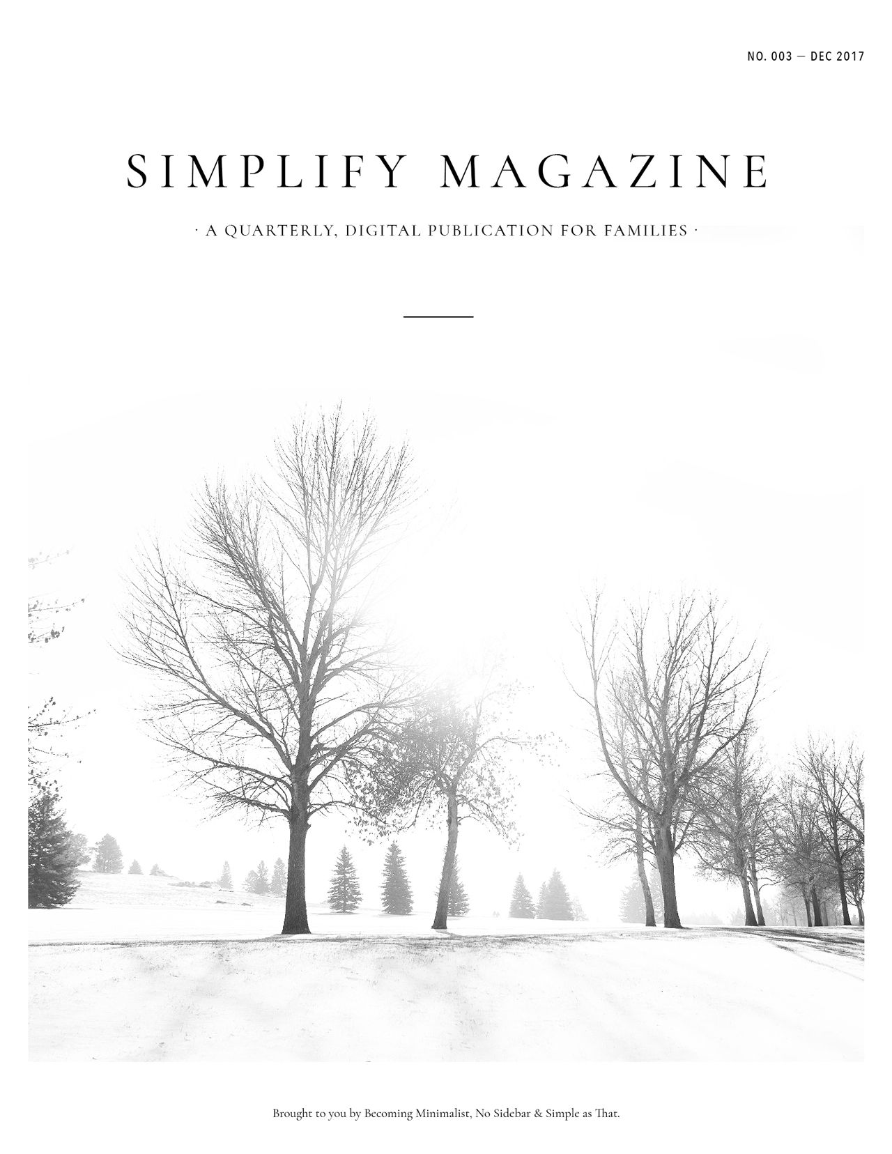 Simplify Magazine Issue 3 - Stress and Overwhelm